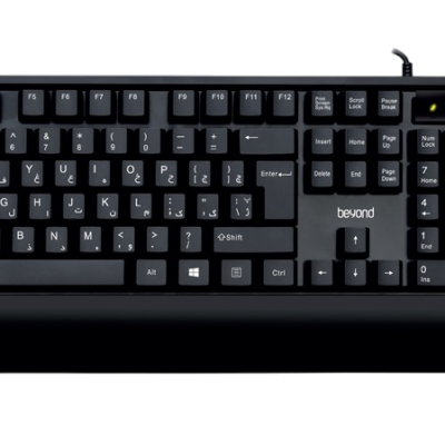 ماوس و کیبورد سیم دار بیاند مدل Beyond BMK-3480