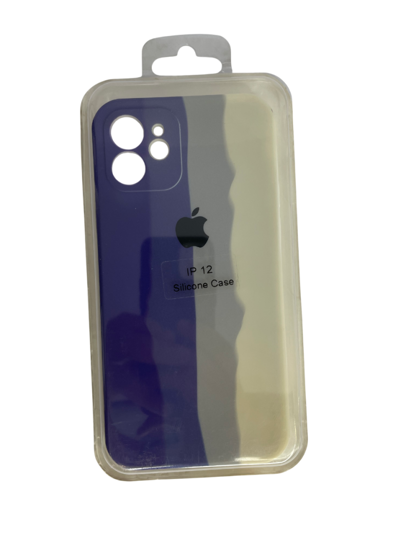 گارد سیلیکنی رنگین کمانی آیفون 12 گارد سیلیکنی رنگین کمانی آیفون 12