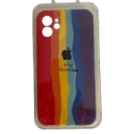 گارد سیلیکنی رنگین کمانی آیفون 12