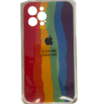 گارد سیلیکنی رنگین کمانی آیفون 12 Pro Max