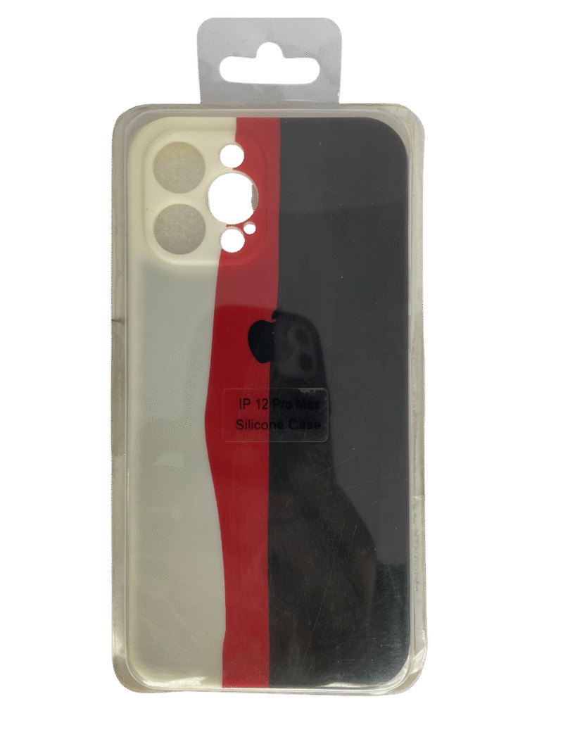 گارد سیلیکنی رنگین کمانی آیفون 12 Pro Max