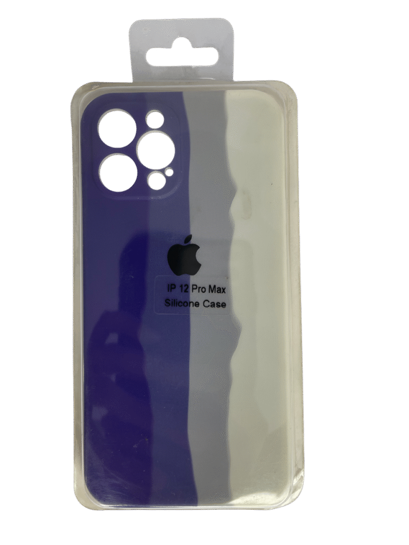 گارد سیلیکنی رنگین کمانی آیفون 12 Pro Max