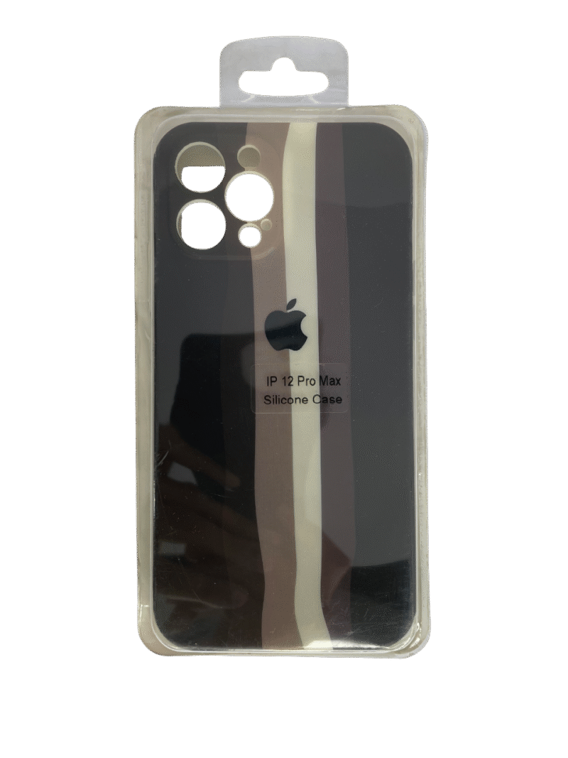 گارد سیلیکنی رنگین کمانی آیفون 12 Pro Max