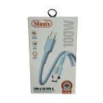 کابل تایپ سی به تایپ سی مانیکس مدل Manix CA-25