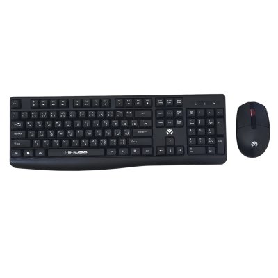 موس و کیبورد بی سیم میکاسو مدل Mikuso KB-C013