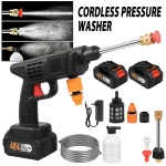 کارواش تفنگی 48V دو باتری Cleaning Gun