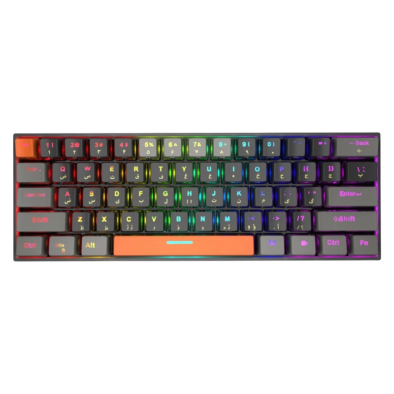 کیبورد سیمی گیمینگ تسکو مدل TSCO GK 8161 کیبورد سیمی گیمینگ تسکو مدل TSCO GK 8161