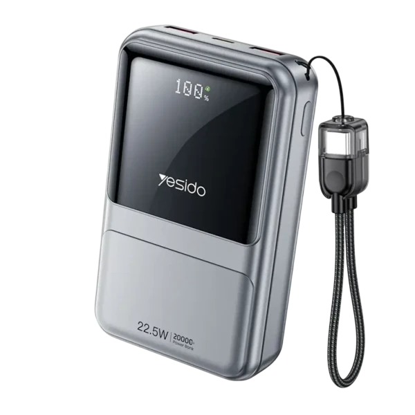 پاوربانک 20000 میلی آمپر یسیدو مدل Yesido YP96 پاوربانک 20000 میلی آمپر یسیدو مدل Yesido YP96