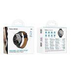 ساعت هوشمند بند چرمی هوکو مدل Hoco Y35