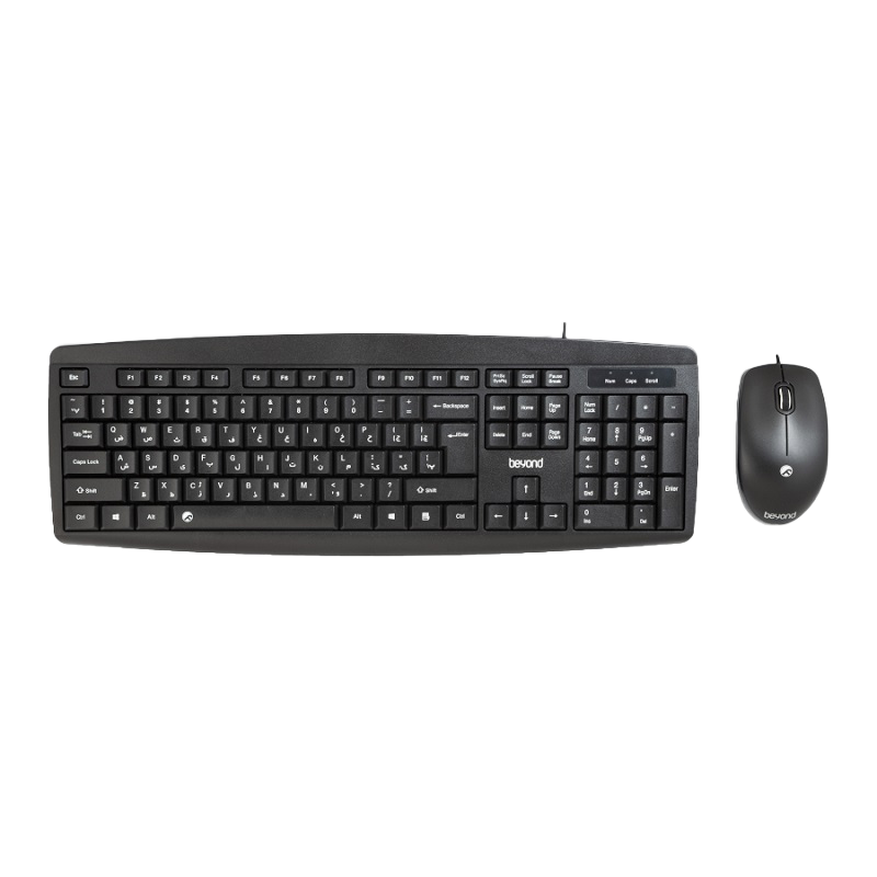 موس و کیبورد باسیم بیاند مدل Beyond BMK-3420 موس و کیبورد باسیم بیاند مدل Beyond BMK-3420