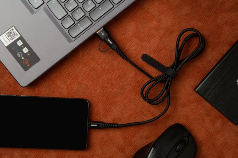 کابل Type-C و مبدل USB به Lightning بیاند BCUL-551-4